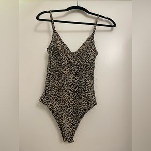Shein leopard bodysuit